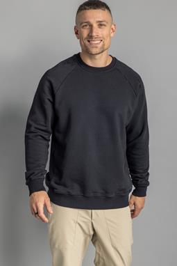 Sweatshirt Raglan Zwart