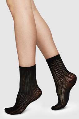Klara Knit Socks Black