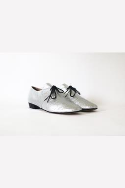 Schuhe Tapir Silber