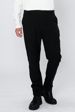 Woven Pants Pinstripe Black