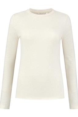 Signe Langarmhemd Creme