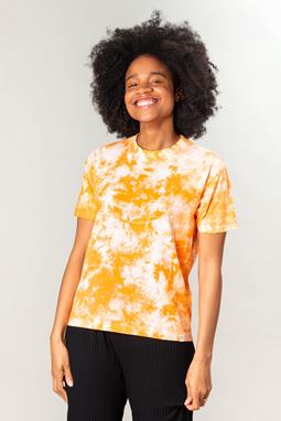 Tie-Dye T-Shirt Oranje