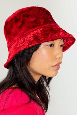 Bucket Hat Rubinrot