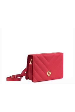 Clutch Appelleer Rood Stitches