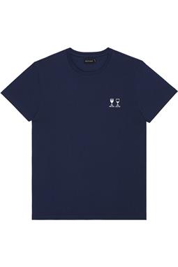 T-Shirt Mini Mares Blau