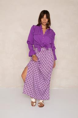 The J Label Gurdeep Skirt Purple Shell