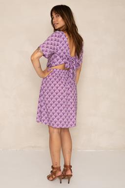 Dress Radhika Purple Shell