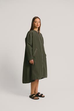 Overcoat Long Middle Green