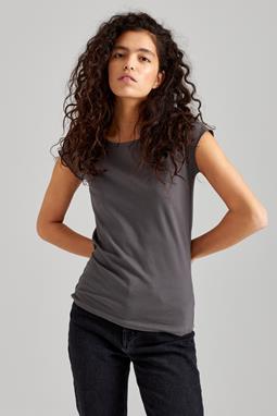 T-Shirt Cap Sleeve Castlerock Grey