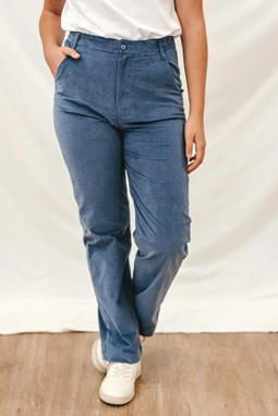 Pants Corduroy Blue