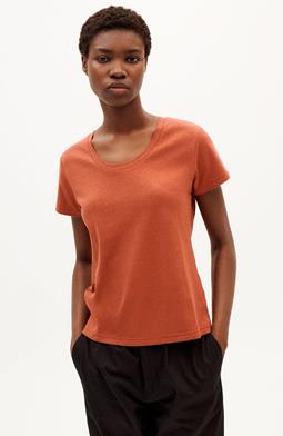 T-Shirt Regina Clay Rood