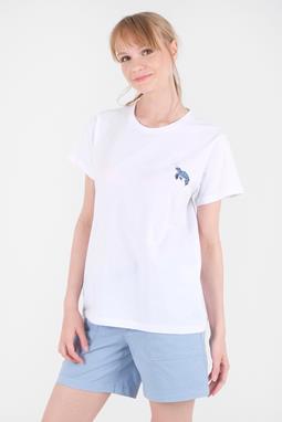 T-Shirt With Print White
