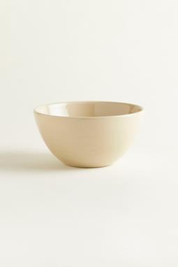 Small Bowl Transparent Beige