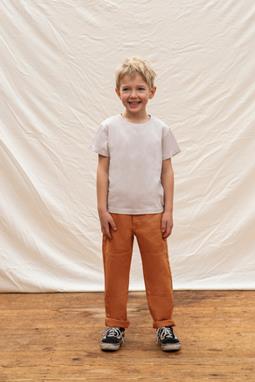 Pants Denim Copper Orange