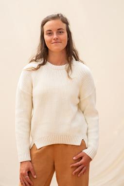 Sweater Sia Ecru White