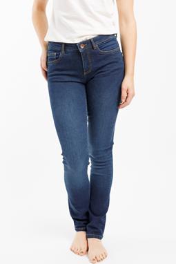 Slim Jeans Regular Teresa Donker Indigoblauw