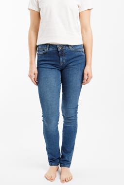 Slim Jeans Regular Teresa Mid Indigo Blau