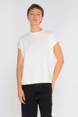 T-Shirt Boxy Structured Off White