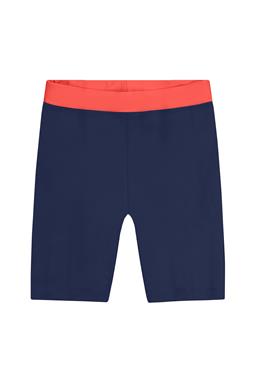 Swim Shorts Uv Protection Dark Blue & Orange