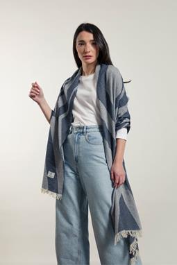 Sjaal Gunta Blue