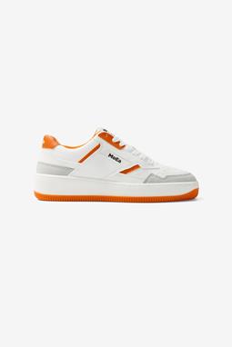 Gen1 Sneakers Orange White & Suede