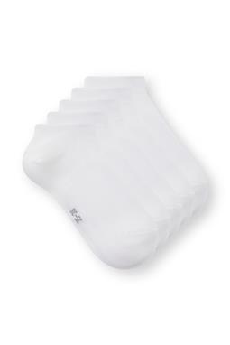 Low Socks 5 Pack White