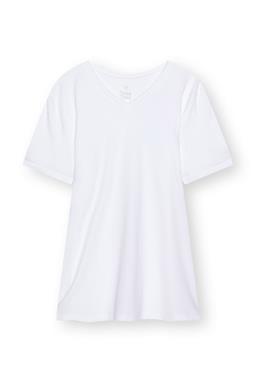 T-Shirt Slim V-Neck White
