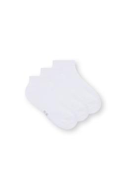 Low Socks 3 Pack White