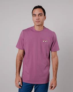 Eyes T-Shirt Grape Purple