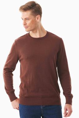 Organic Cotton Sweater Brown