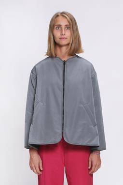Jacket Middle Short Stone Grey