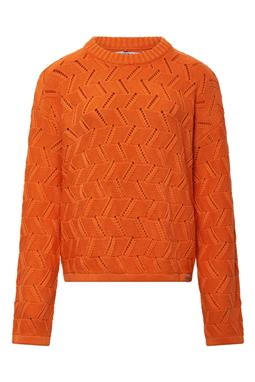 Pullover Weave Orange