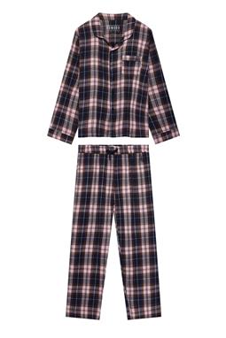Pyjama Set Jim Jam Für Männer Dusty Mauve