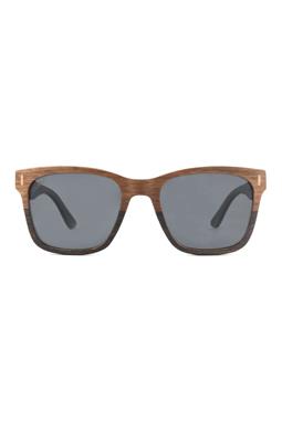 Wooden Sunglasses Laos Brown Oak & Black Oak