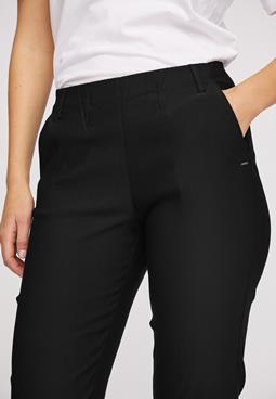 Pants Taylor Regular Capri Medium Length Black
