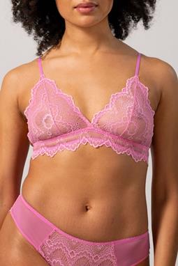 Triangle Bralette Candy Pink