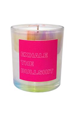 Scented Candle Exhale The Bullshit