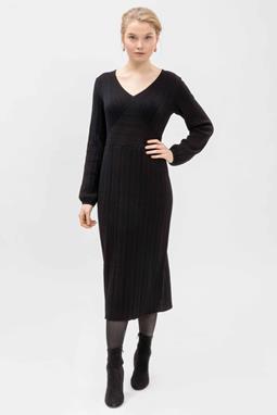 Knitted Dress Skorpa Black