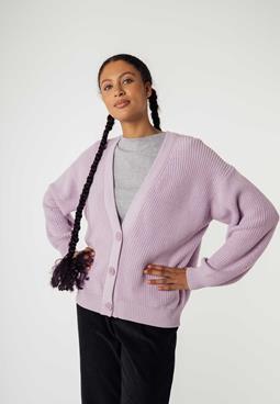 Knitted Cardigan Neesha Lilac