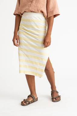 Skirt Jersey Yellow Stripes