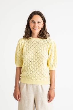 Sweater Knitted Daffodil Yellow