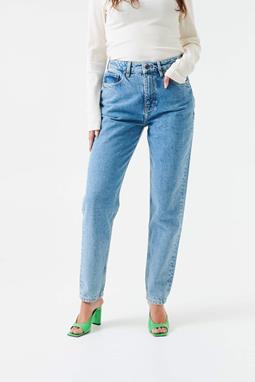 Mom Jeans Loose Tapered Nora Heritage Blauw 