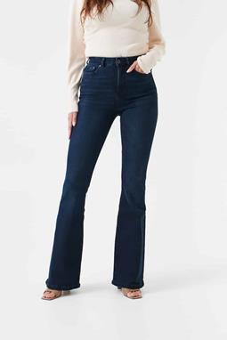Flare Jeans High Rise Lisette Tiefblau