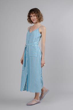 Long Dress Blue Stripes