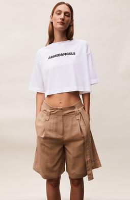 Cropped T-Shirt Lariaa Wit