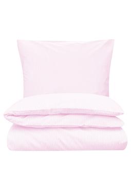 Bedding Set Majuli Percale Stripes Pink