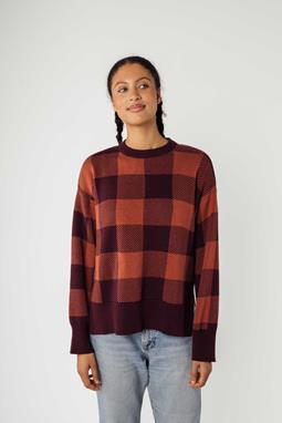 Pull Maille Faiza Rouge