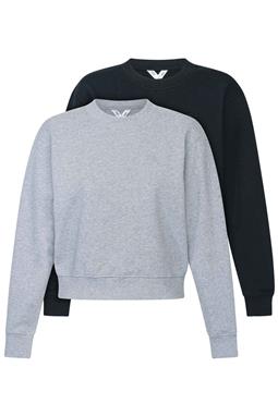 Multipack Sweatshirt Rati Schwarz Grau