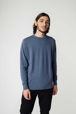 Pull Maille Fine Himal Pierre Bleue