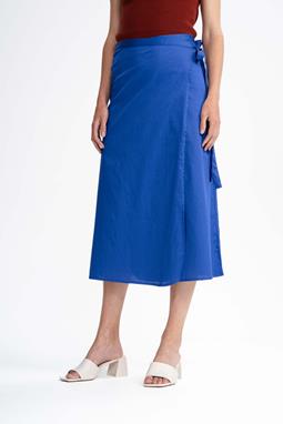 Wrap Midi Skirt Ruchika Blue